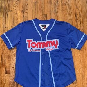 Vintage Tommy jeans baseball jersey Large